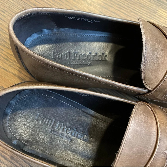 PAUL FREDERICK Leather Dress Shoes size 11 Made in Italy - Picture 6 of 12